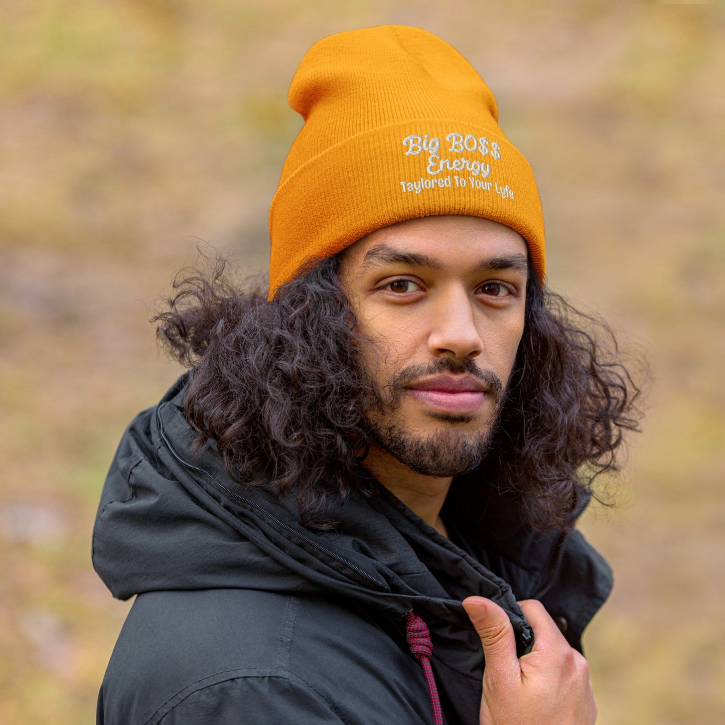 Big B0$$ Cuffed Beanie