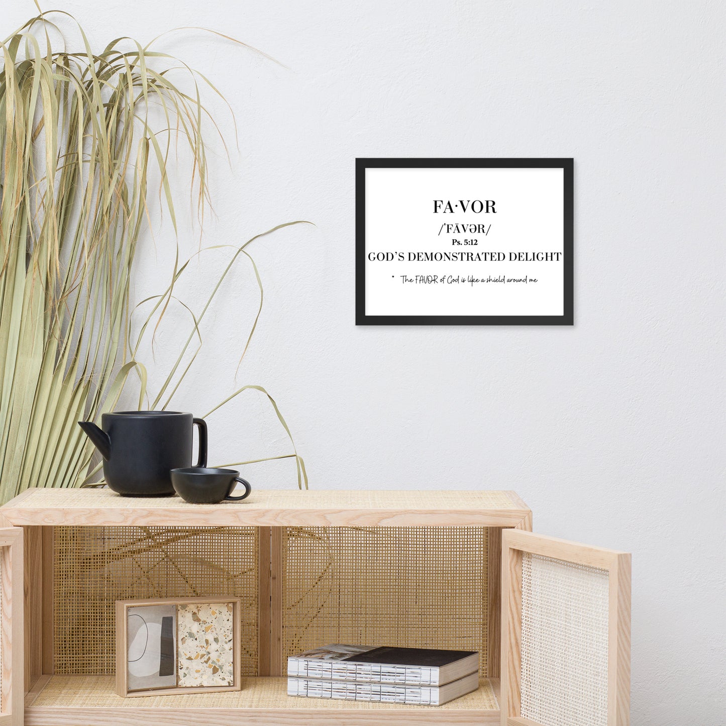 Favor Defined Framed Photo