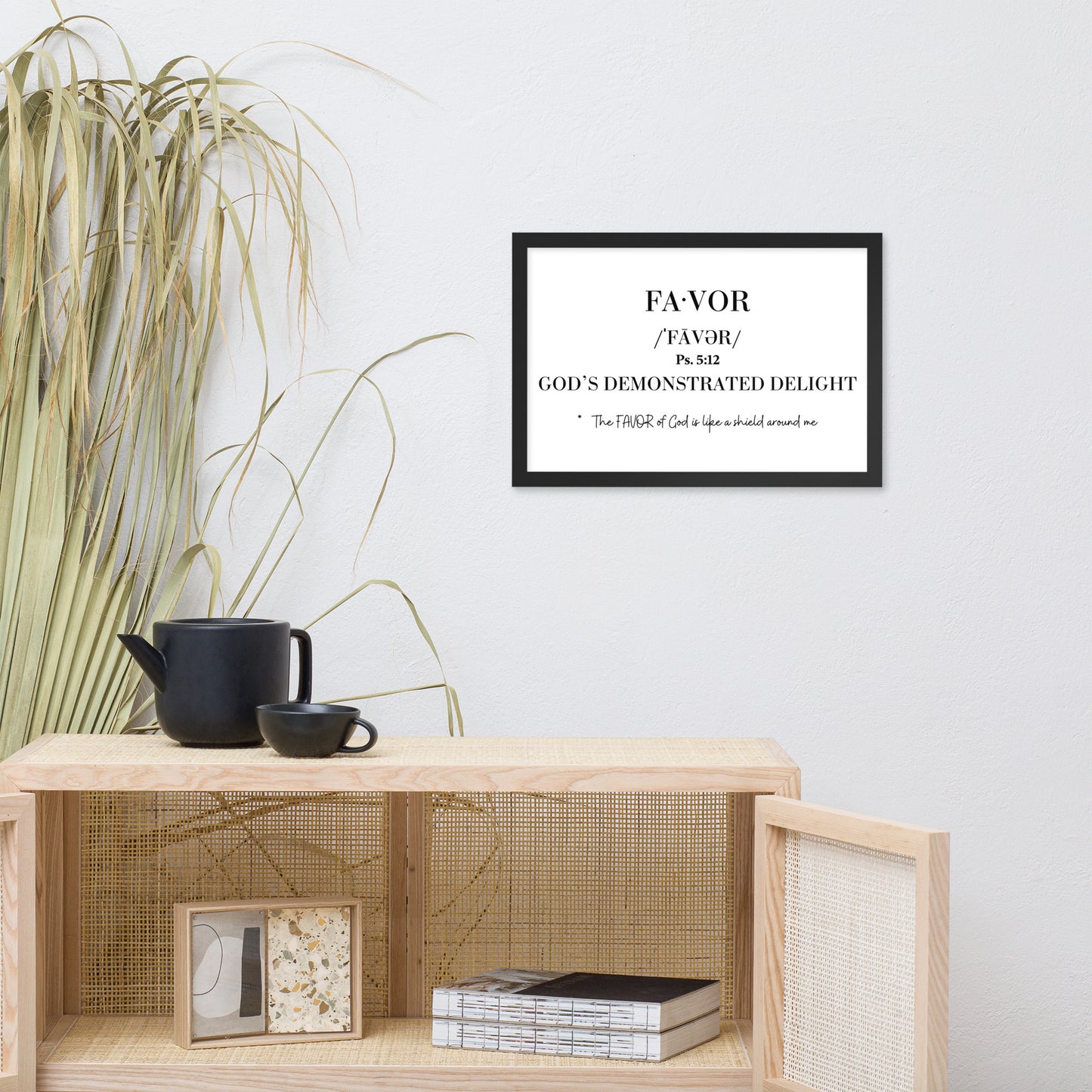 Favor Defined Framed Photo