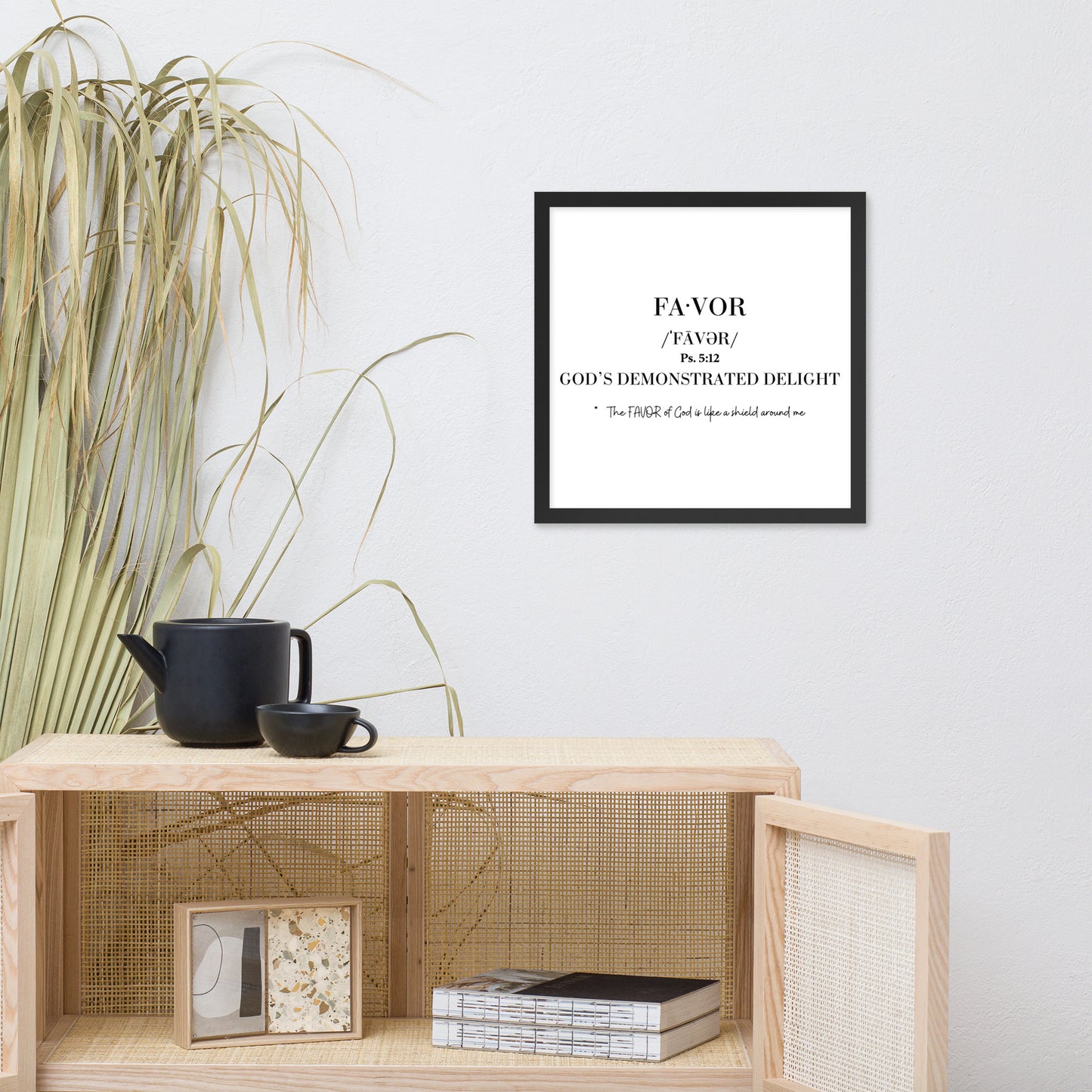 Favor Defined Framed Photo