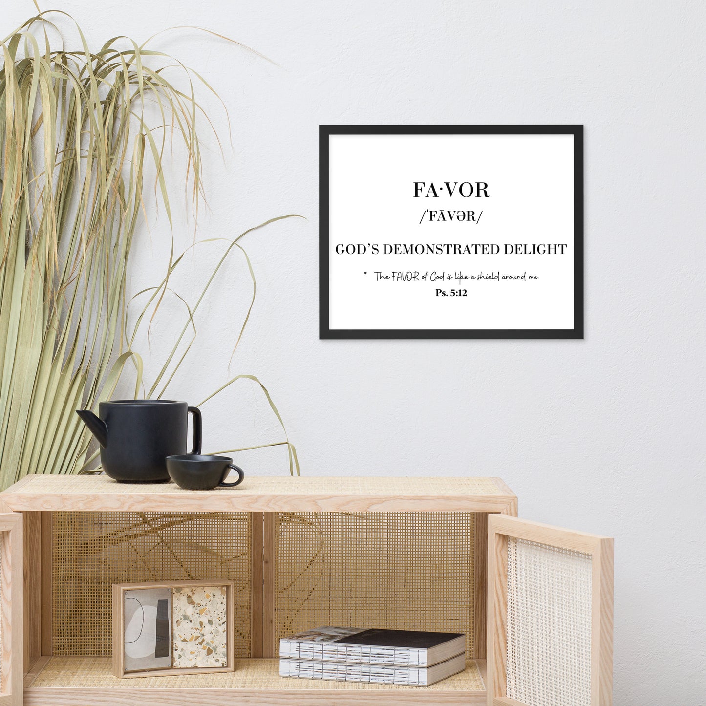 Favor Defined Framed Photo