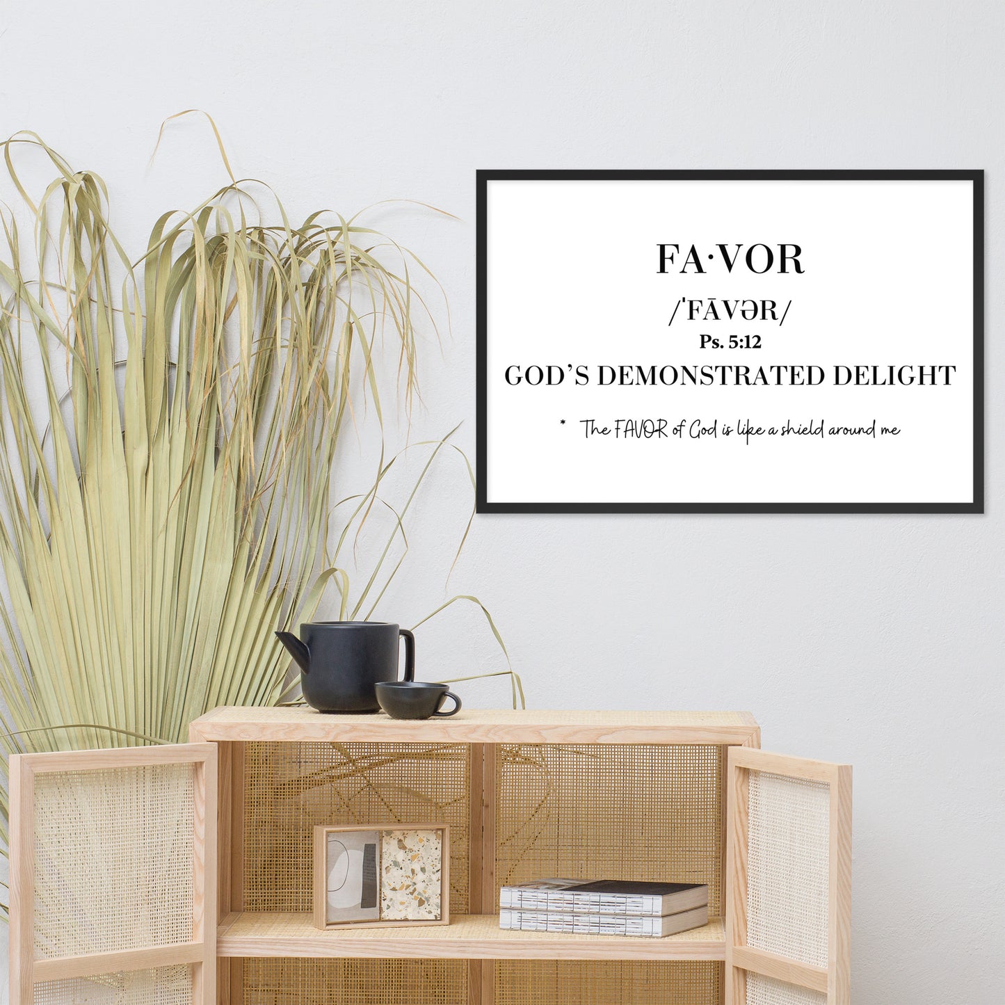 Favor Defined Framed Photo