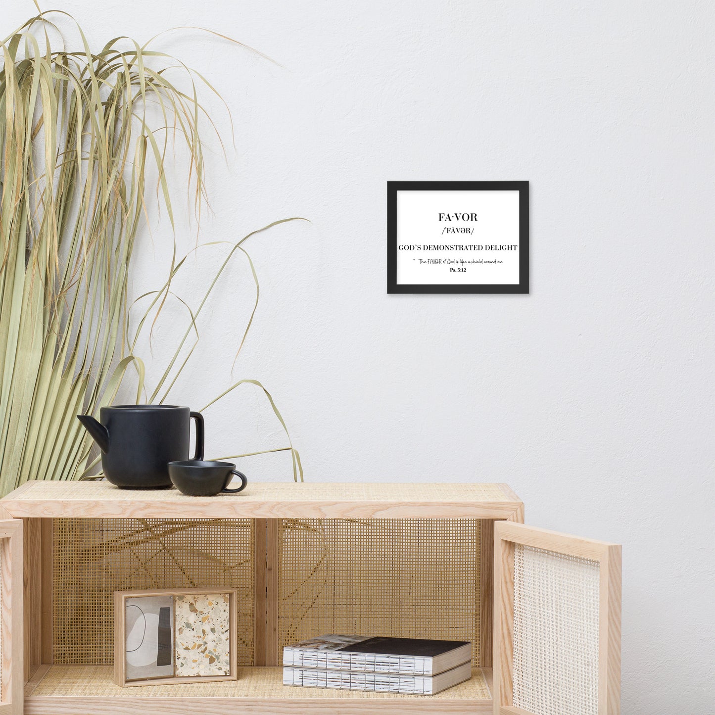 Favor Defined Framed Photo