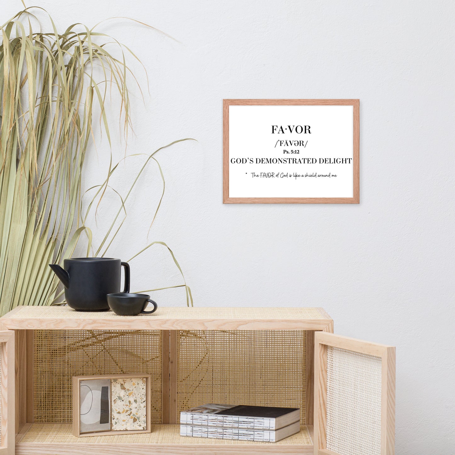 Favor Defined Framed Photo