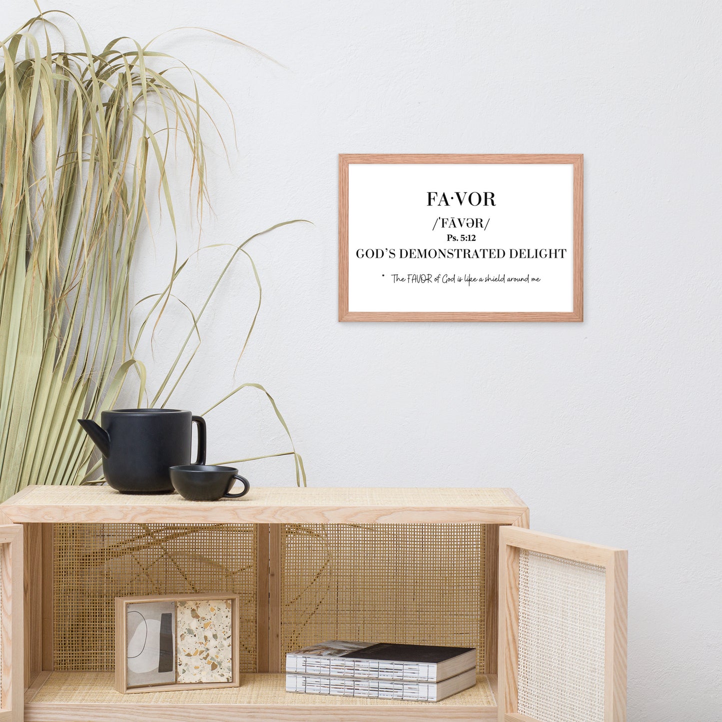Favor Defined Framed Photo