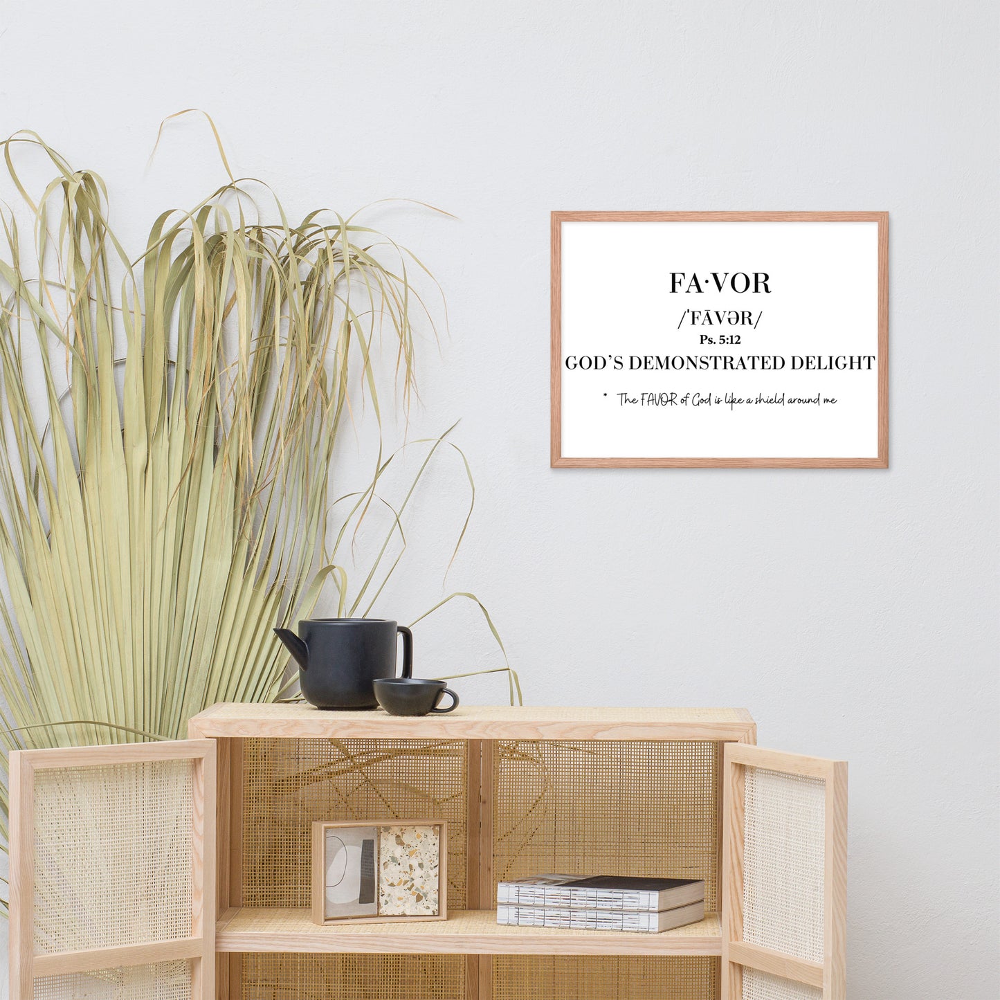 Favor Defined Framed Photo
