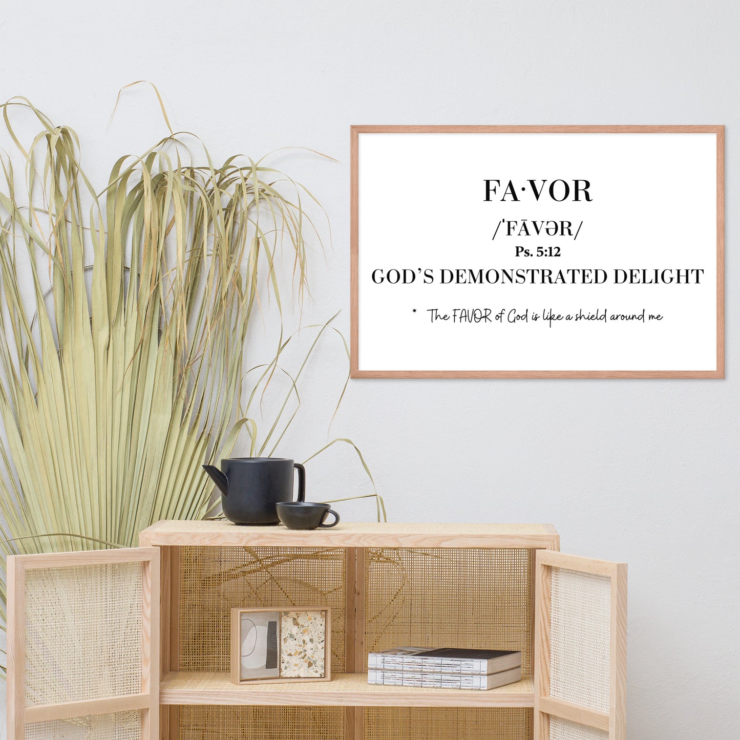 Favor Defined Framed Photo