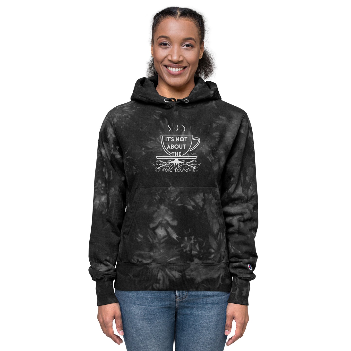 The Luv Dr. Unisex Champion tie-dye hoodie