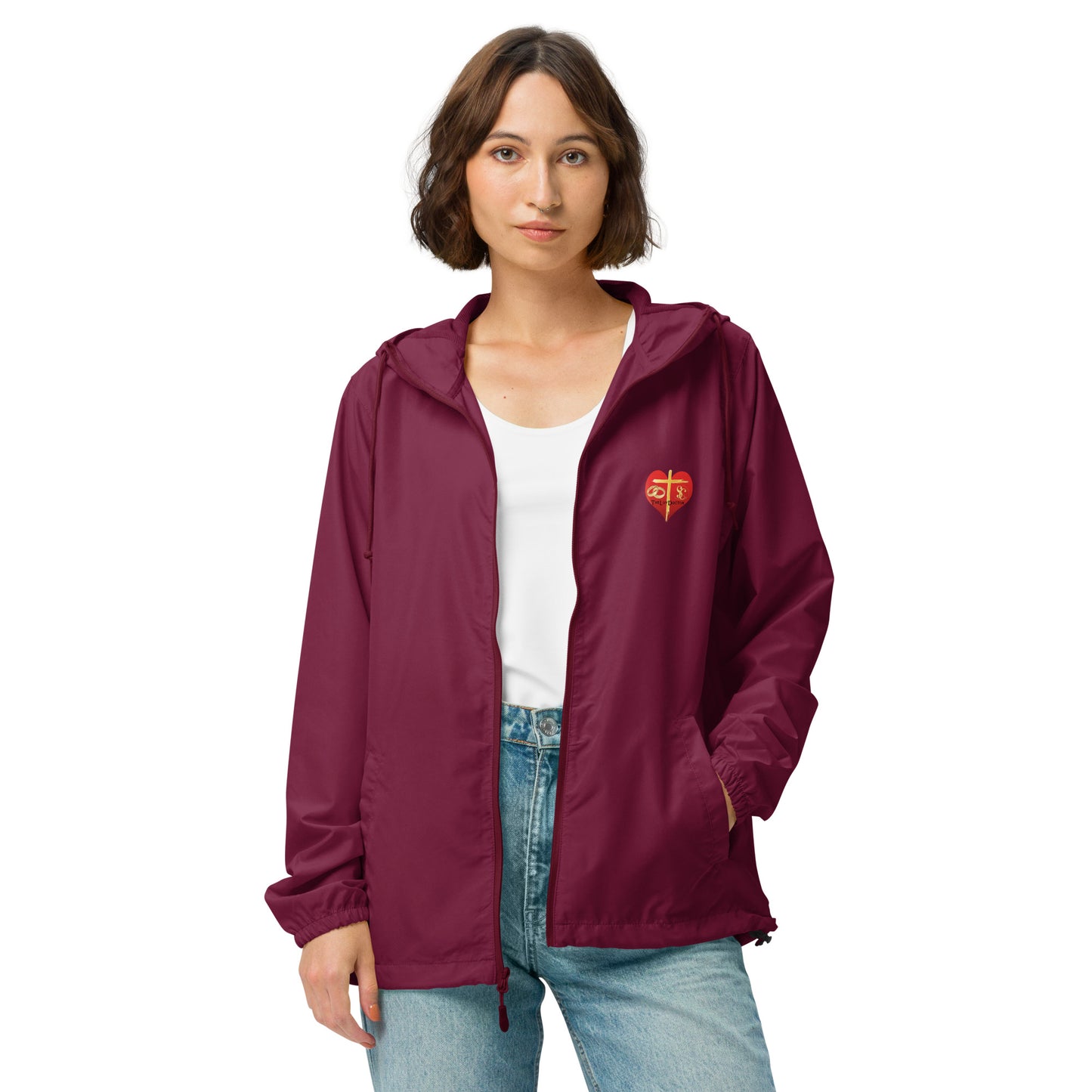 The Luv Dr. Unisex lightweight windbreaker