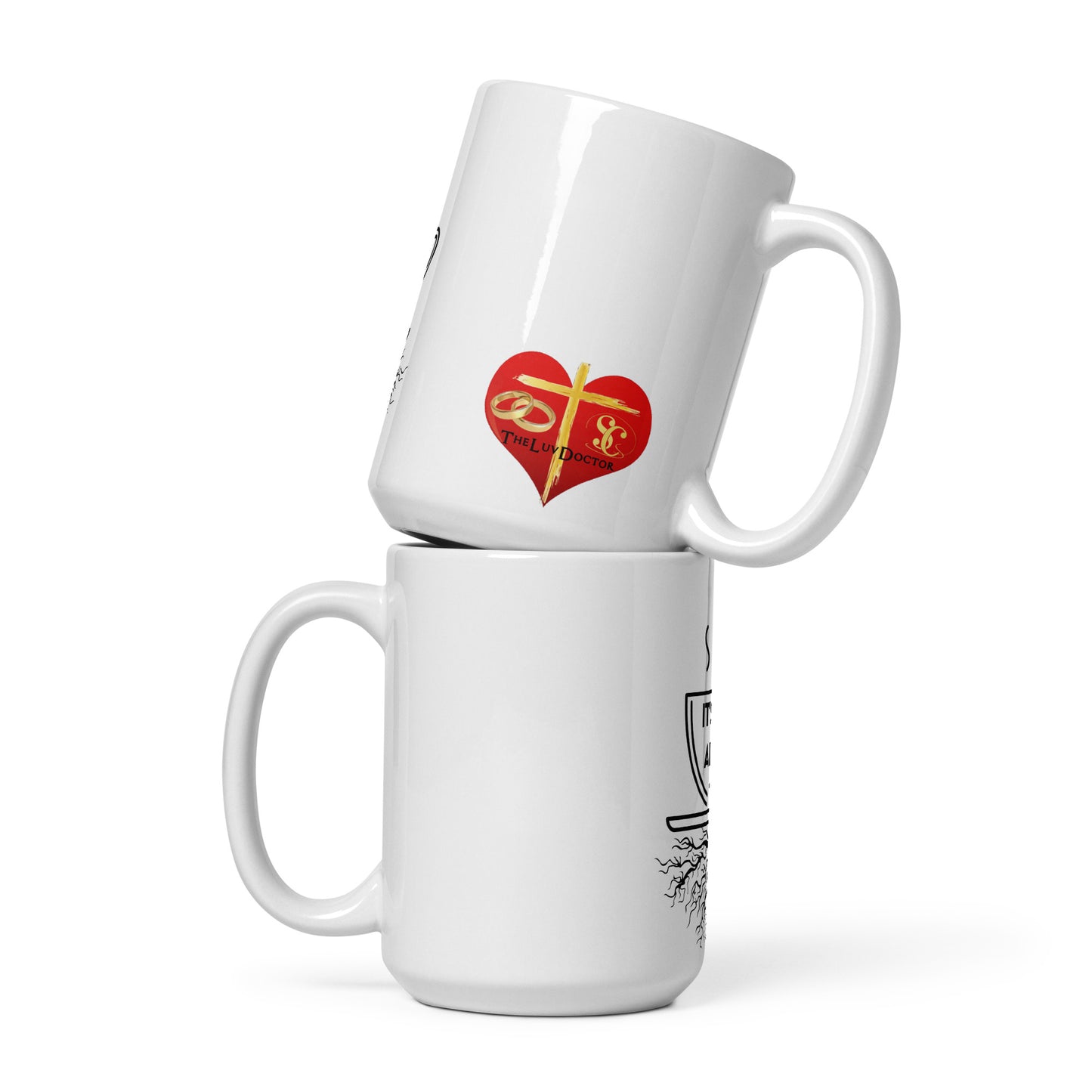 The Luv Dr. White glossy mug