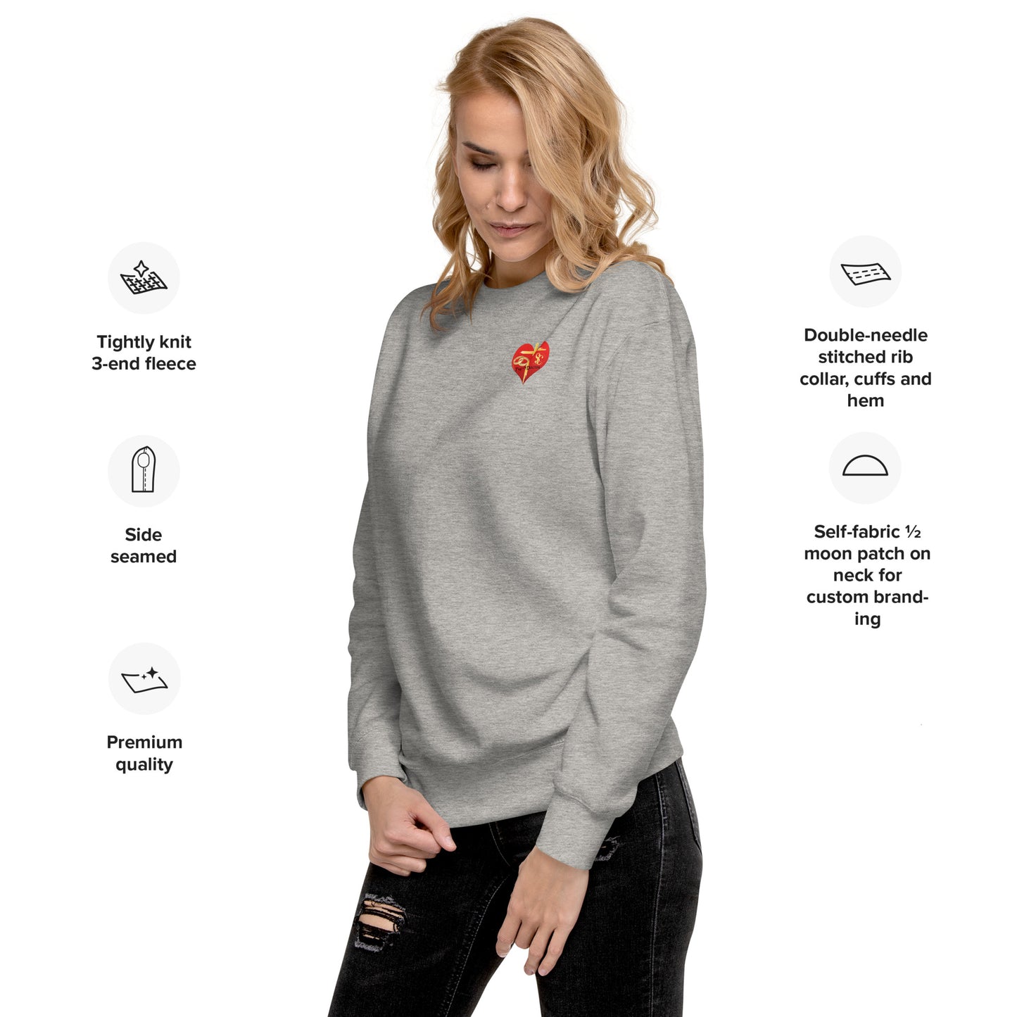 The Luv Dr. Unisex Premium Sweatshirt