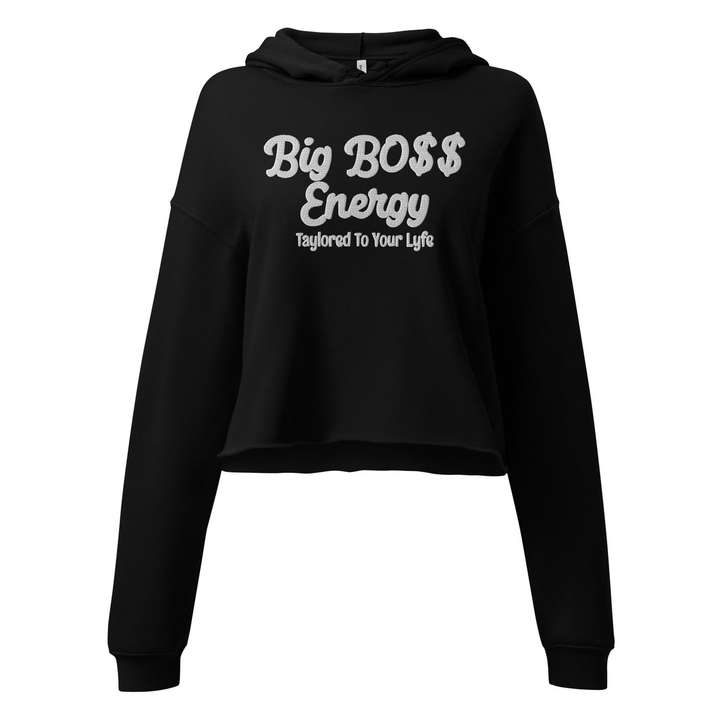 Big B0$$ Crop Hoodie