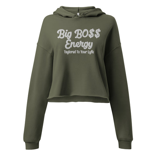 Big B0$$ Crop Hoodie